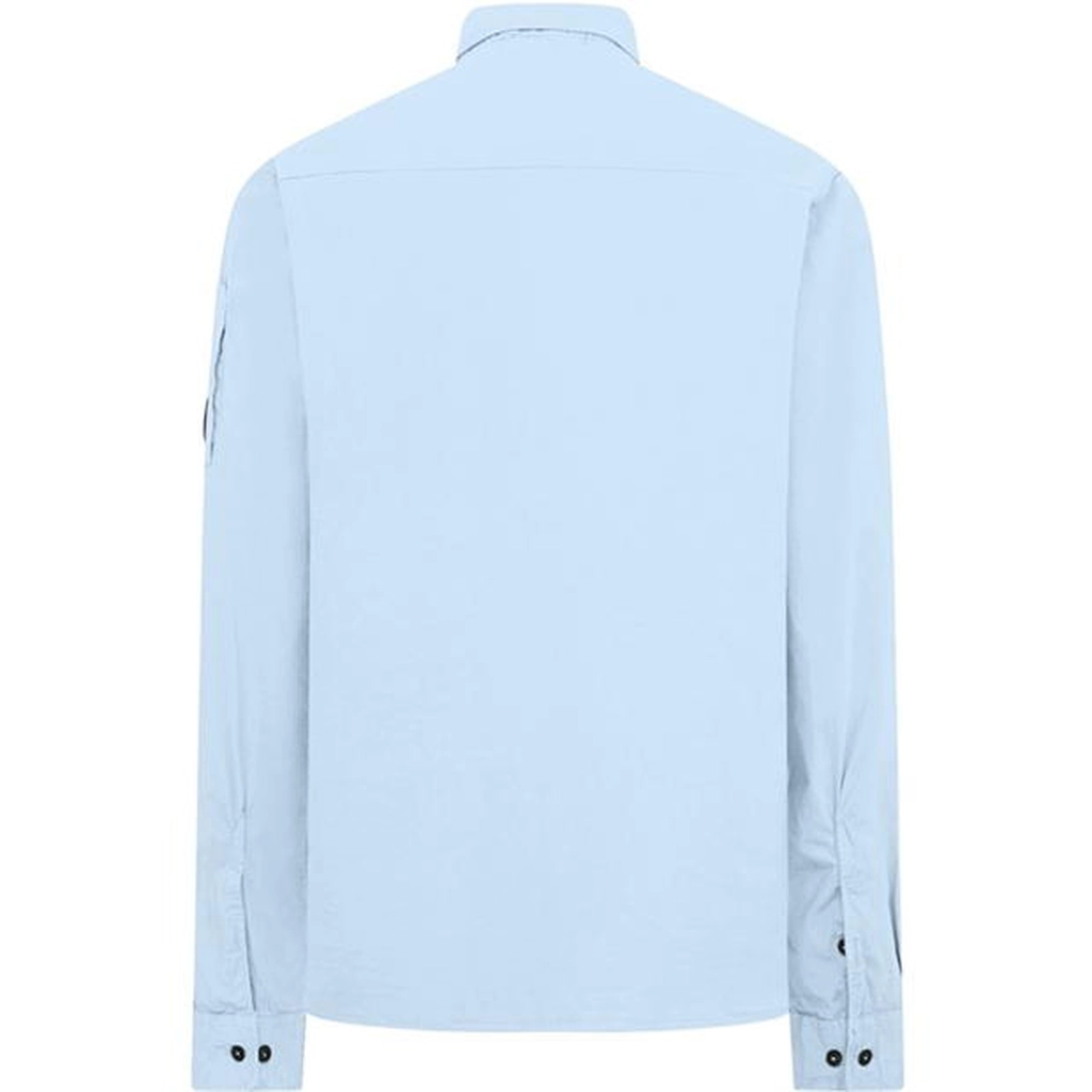 CP Company Zipped Overshirt - Blue